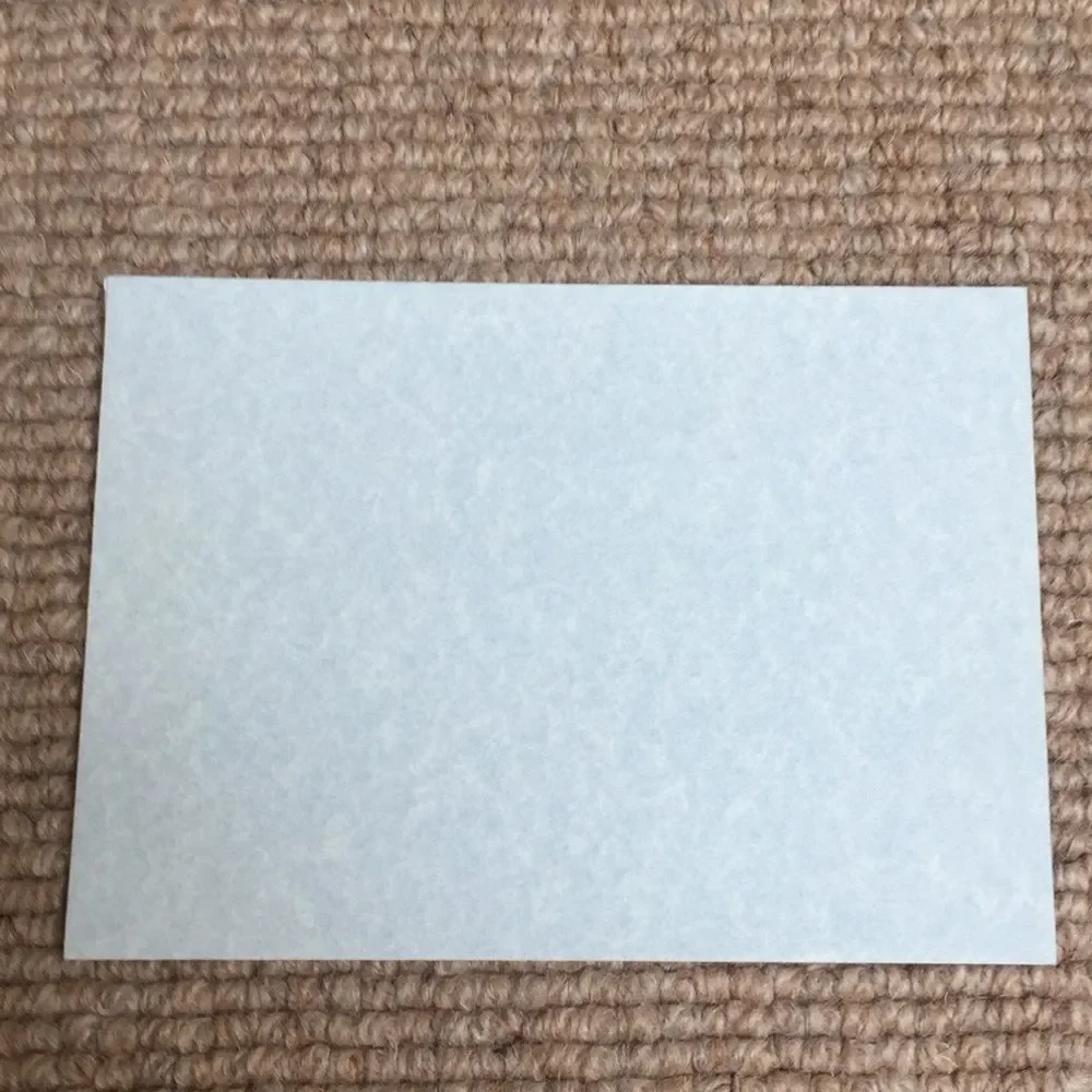 Blue Parchment Stationery